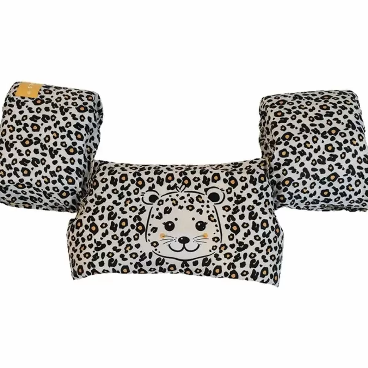 Buitenspeelgoed-Swim Essentials Zwemvest Puddle Leopard Beige (2-6 Jaar)