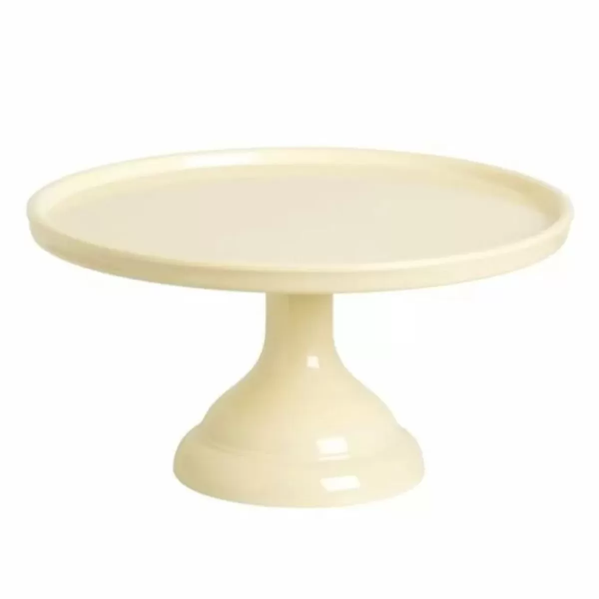 Hello World-A Little Lovely Company Taartplateau Vanille Creme Klein