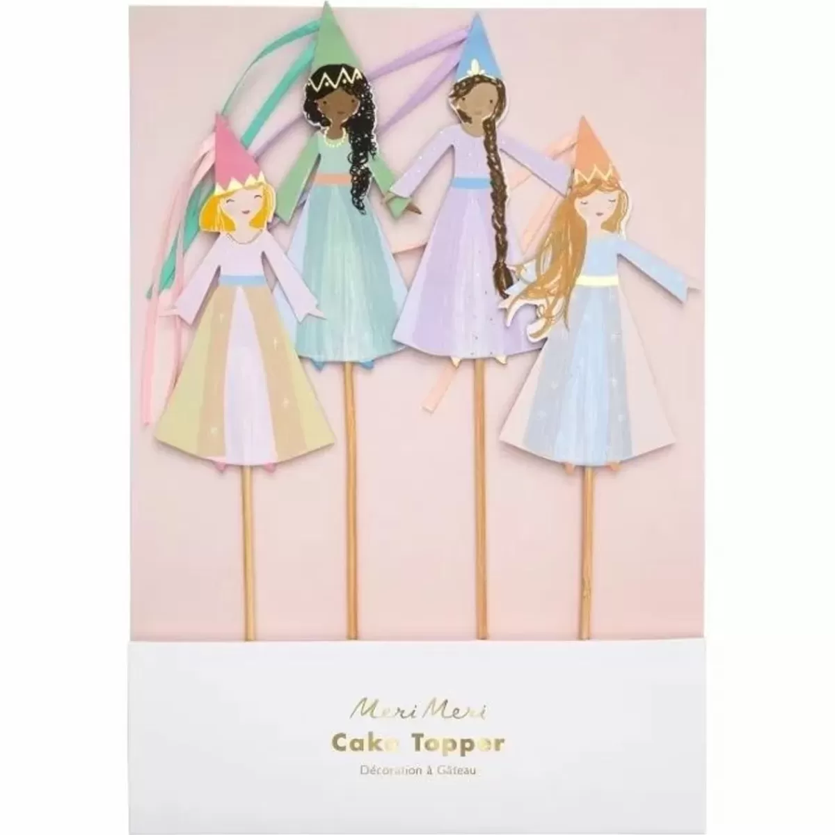 Magical Princess-Meri Meri Taarttopper Magical Princess (4St)