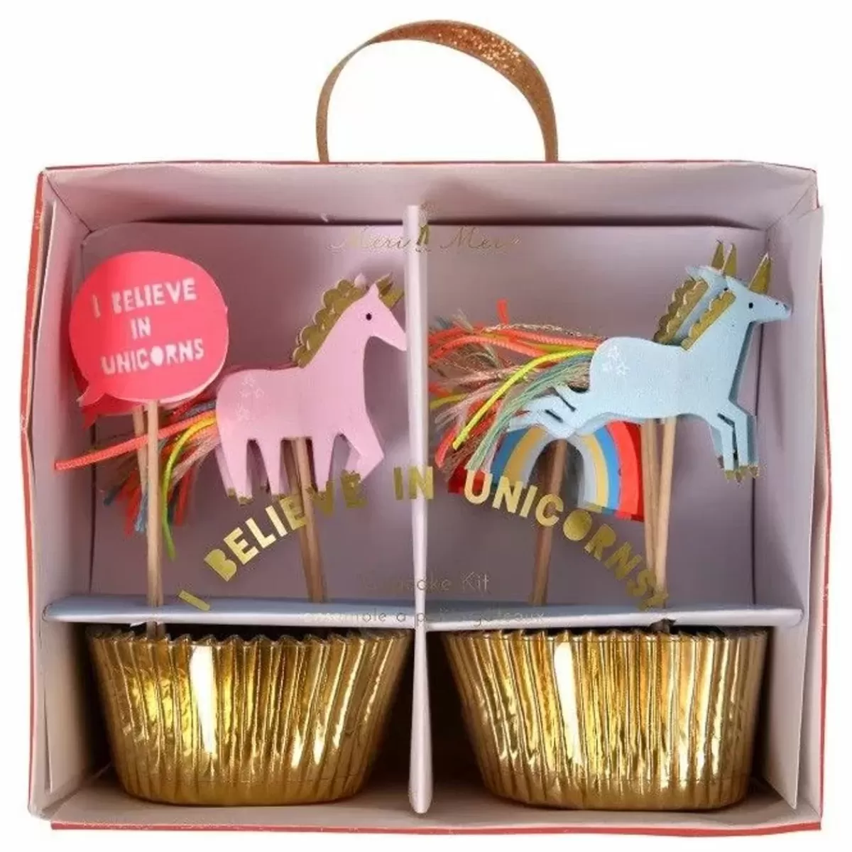 Bakbenodigdheden-Meri Meri Unicorn Cupcake Set