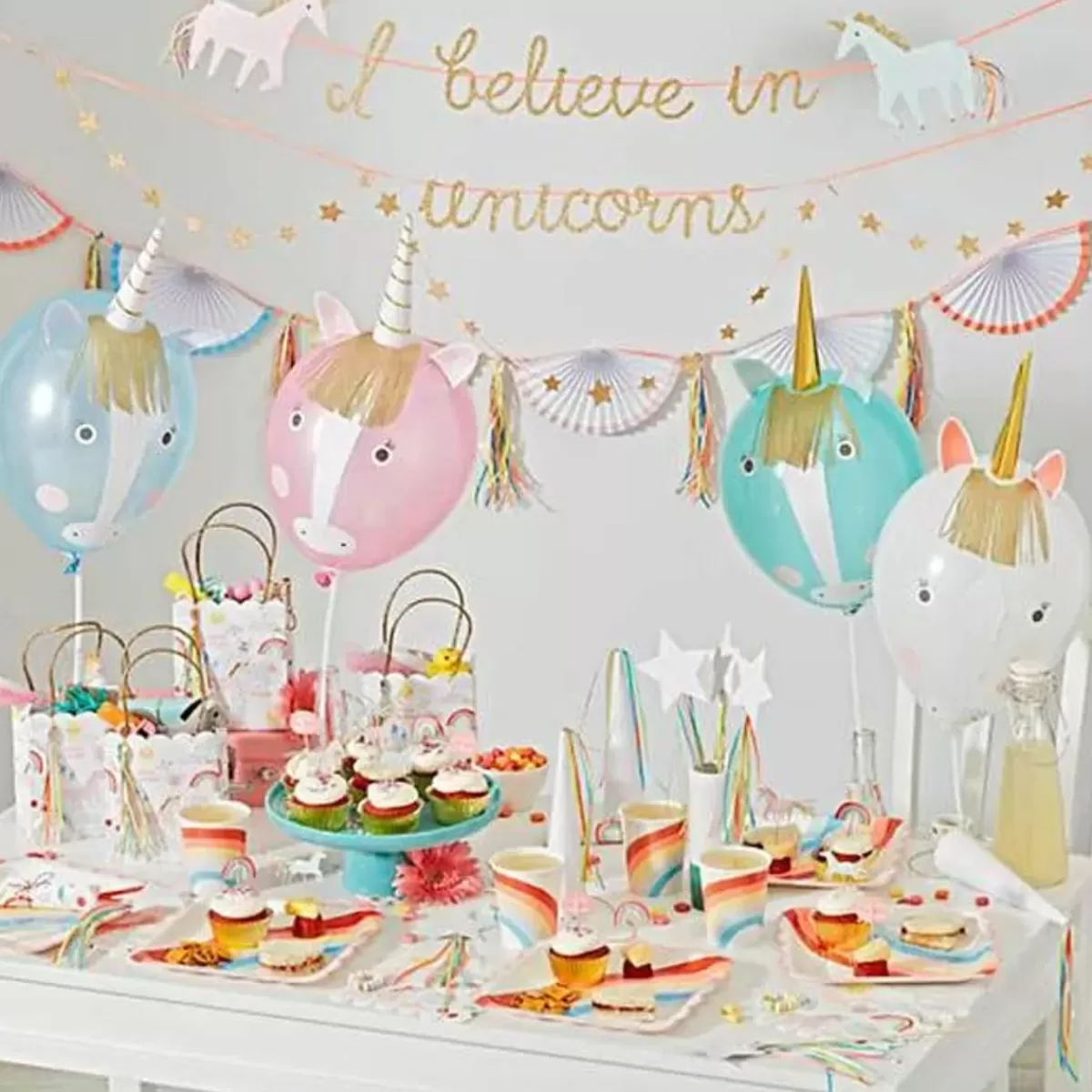 Bakbenodigdheden-Meri Meri Unicorn Cupcake Set