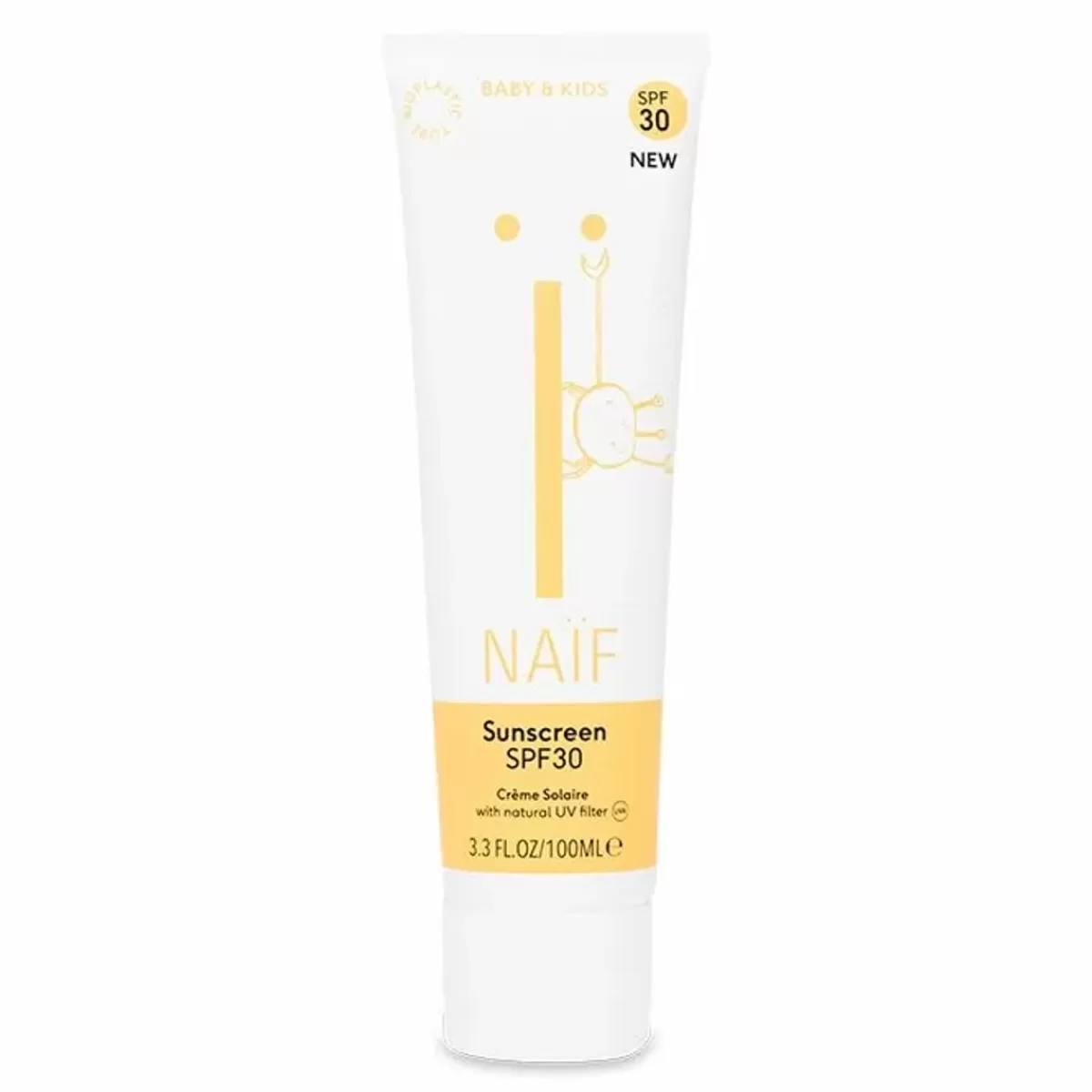 Verzorgingsproducten-Naïf Zonnebrandcreme Baby & Kids Spf30 Naif