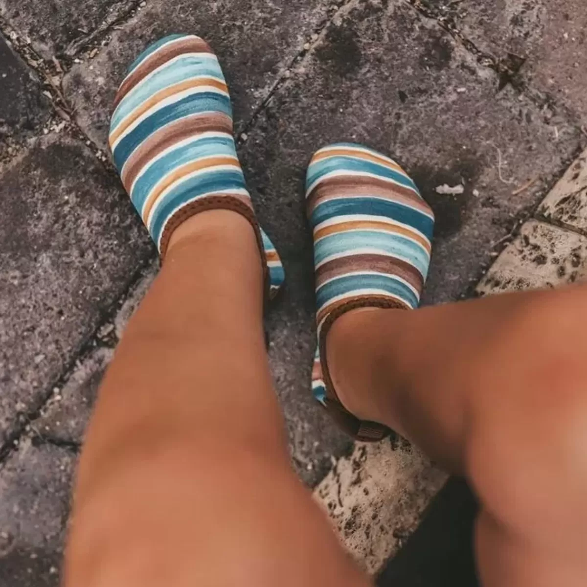 Sandalen & Waterschoenen-Salted Stories Zwemschoenen Savi Dyed Stripe Nu Bestellen -